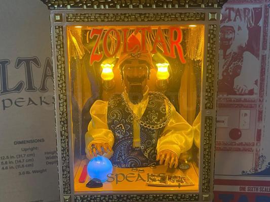2023 Zoltar 1/6th Scale Fortune Teller Machine by New Wave Toys Image