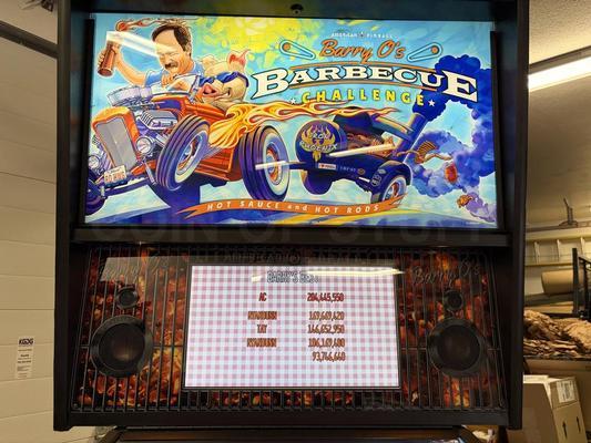 2024 American Pinball Barry O's BBQ Challenge Pinball Machine Image