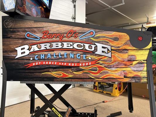 2024 American Pinball Barry O's BBQ Challenge Pinball Machine Image