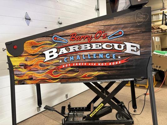 2024 American Pinball Barry O's BBQ Challenge Pinball Machine Image