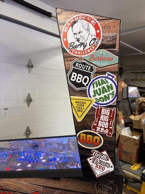 2024 American Pinball Barry O's BBQ Challenge Pinball Machine Image