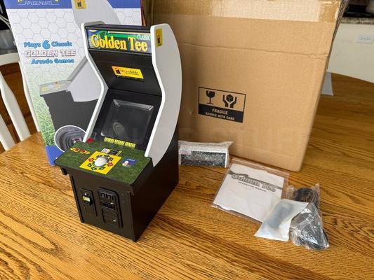 2024 Golden Tee 1/6th Scale Arcade Machine by RepliCade Image