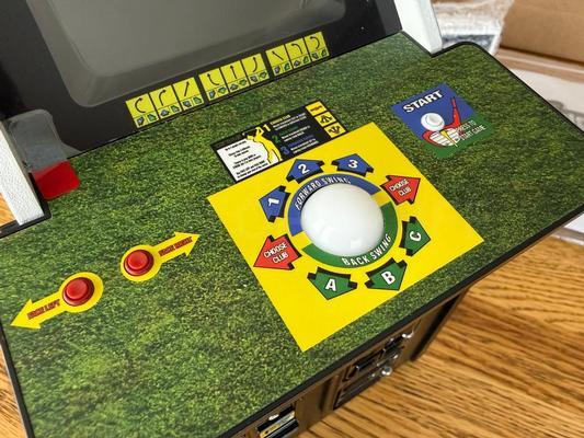 2024 Golden Tee 1/6th Scale Arcade Machine by RepliCade Image