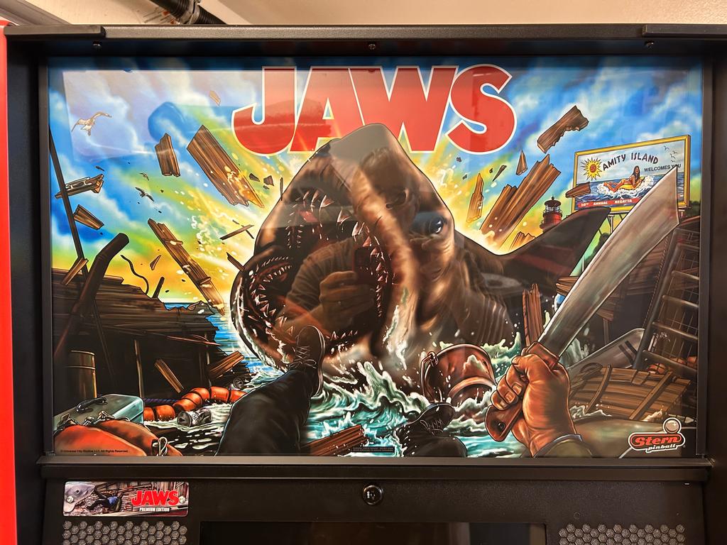 2024 Stern Jaws Premium Pinball Machine
