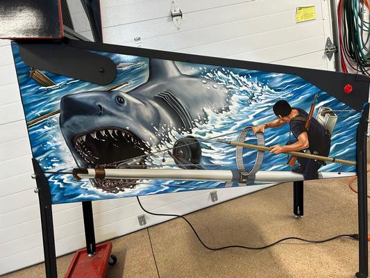 2024 Stern Jaws Premium Pinball Machine Image