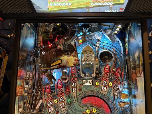 2024 Stern Jaws Premium Pinball Machine Image