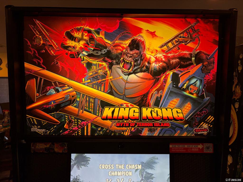 2025 Stern King Kong: Myth of Terror Island (Premium) Pinball Machine