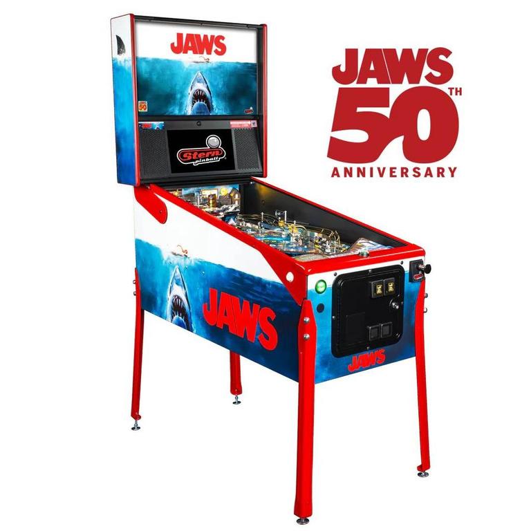 2026 Stern JAWS 50th Anniversary Premium Pinball Machine