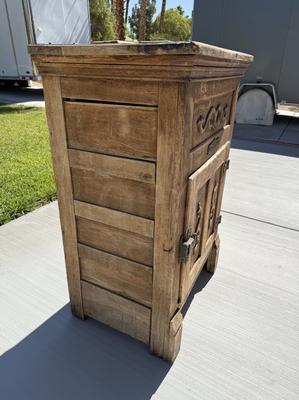 Antique Belding Ice Box Refrigerator Image