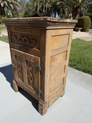 Antique Belding Ice Box Refrigerator Image