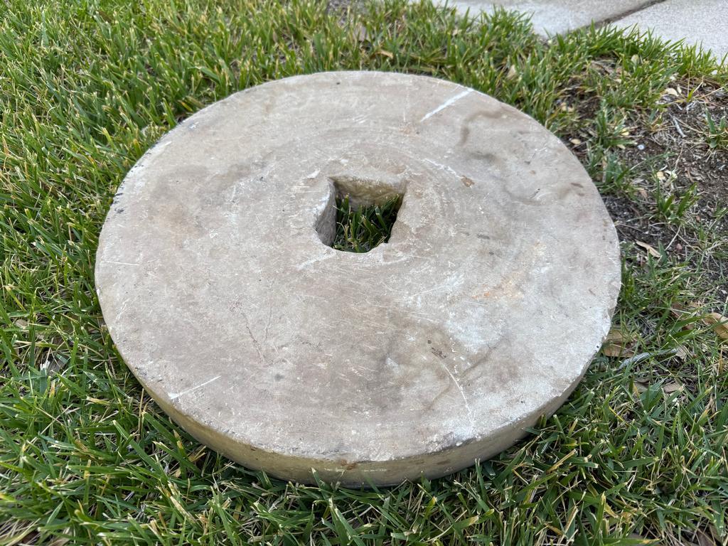 Antique Primitive Grinding Stone