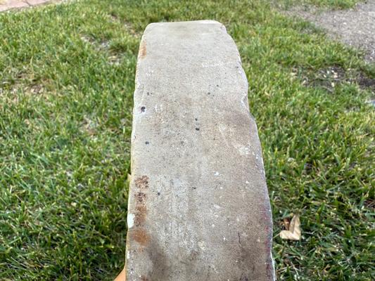 Antique Primitive Grinding Stone Image