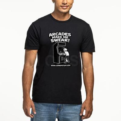 Arcades Make Me Swear T-Shirt
