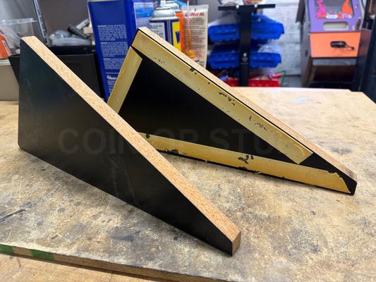 Asteroids Deluxe Upright Arcade Anti-Glare Side Blocks Image