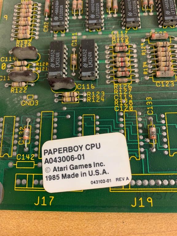 Atari Paperboy System 2 PCB Set