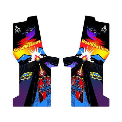 Atari Road Blasters Custom Side Art