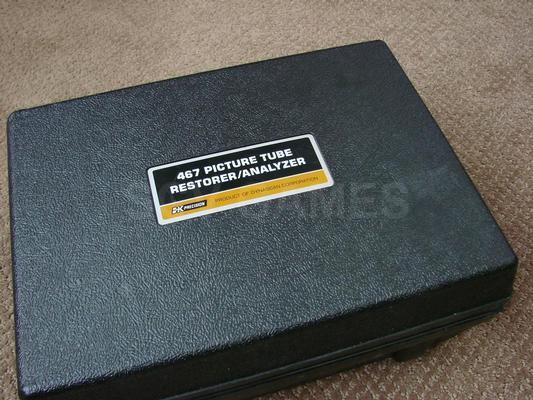BK Precision 467 CRT Picture Restorer Analyzer Tube Tester Image