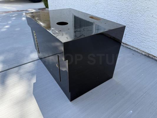 Black Slot Video Poker Machine Stand Image