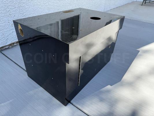 Black Slot Video Poker Machine Stand Image