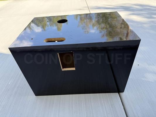 Black Slot Video Poker Machine Stand Image