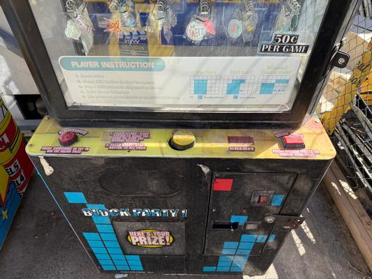 Block Party Stacker Redemption Vending Machine Image