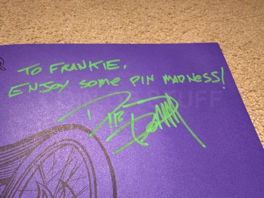 Dirty Donny Must Be Destroyed! Hardcover Book Signed Image