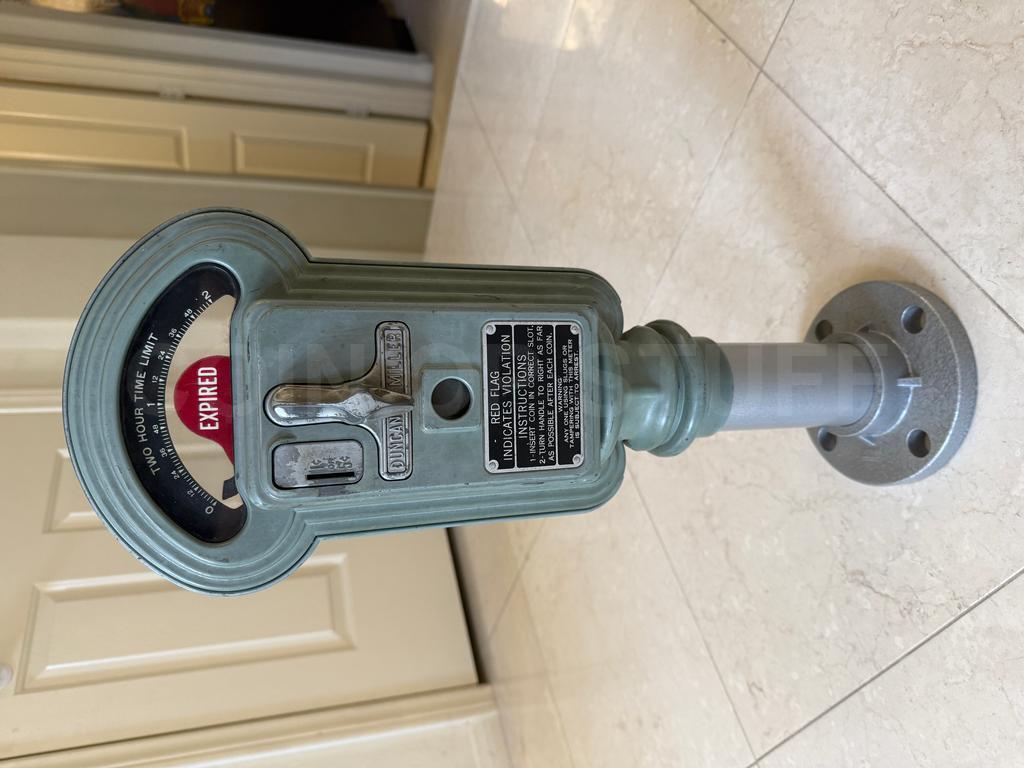 Duncan Miller Model 50 Vintage Parking Meter