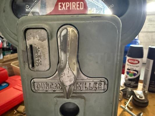 Duncan Miller Model 50 Vintage Parking Meter Image