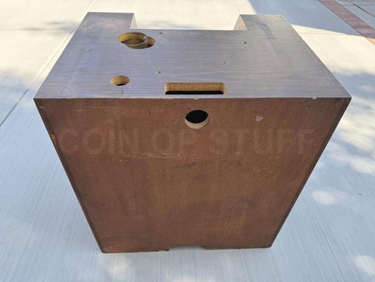 Early Wood Grain Slot Video Poker Machine Stand Image