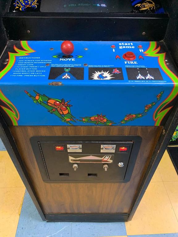 Galaga Cabaret Arcade Control Panel