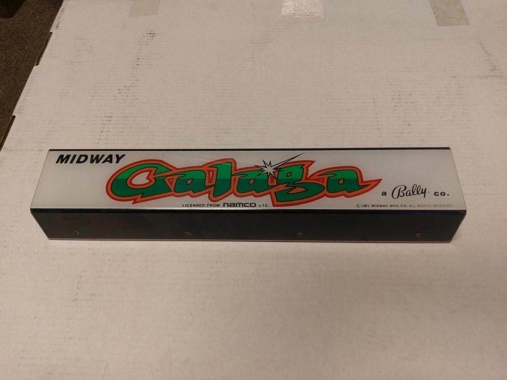 Galaga Cabaret Arcade Marquee