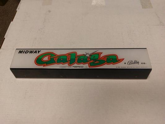 Galaga Cabaret Arcade Marquee