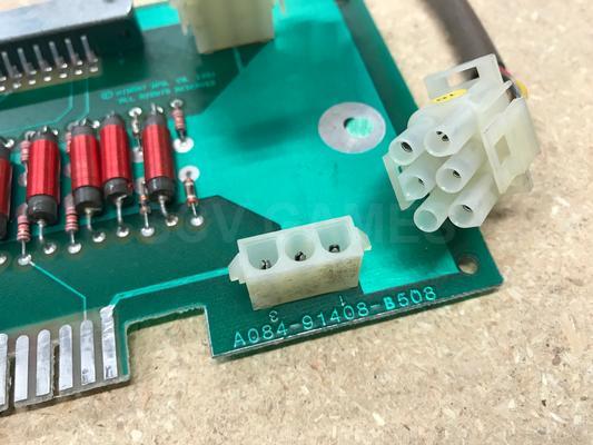 Galaga original Filter 91408 board with cables Image
