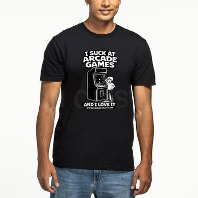 I Suck At Arcade Games and I Love It  T-Shirt
