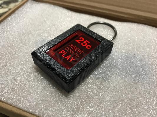 Insert Coin .25 Key Chain by RepliCade Image