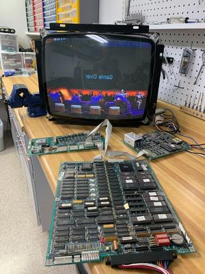 Midway Terminator 2 Judgement Day Arcade Game PCB Set Image