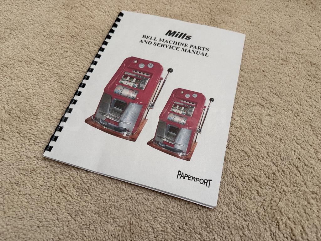 Mills Bell HI TOP Slot Machine Owners Service Manual