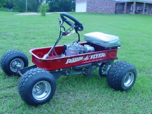 Motorized Radio Flyer Wagon