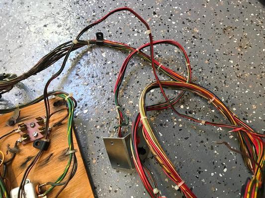 Pac-Man Upright Arcade Wiring harness and Power Board Image