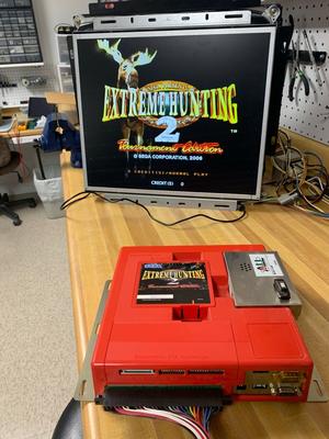 Sega Extreme Hunting 2 Tournamant Edition JAMMA Arcade Game System Image