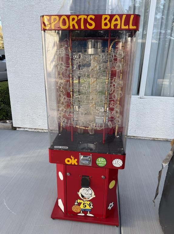 Sports Ball Gumball Machine