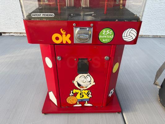Sports Ball Gumball Machine Image