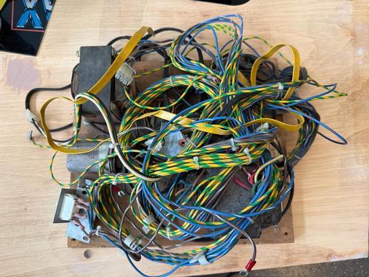 Tron Arcade Power Supply and Wiring Harness