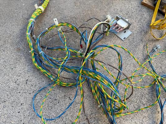 Tron Arcade Power Supply and Wiring Harness Image