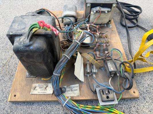 Tron Arcade Power Supply and Wiring Harness Image