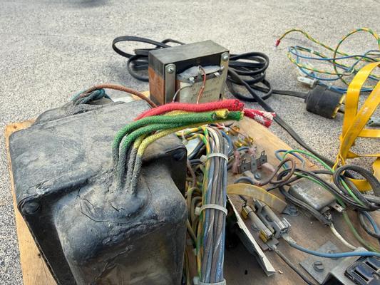 Tron Arcade Power Supply and Wiring Harness Image