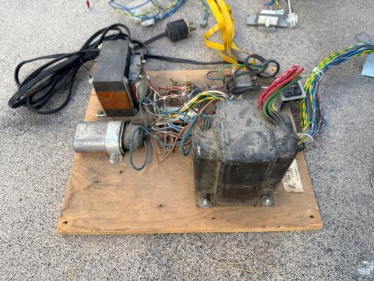 Tron Arcade Power Supply and Wiring Harness Image