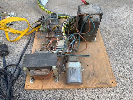 Tron Arcade Power Supply and Wiring Harness Image