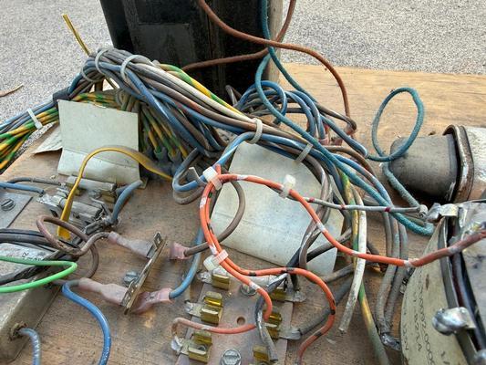 Tron Arcade Power Supply and Wiring Harness Image