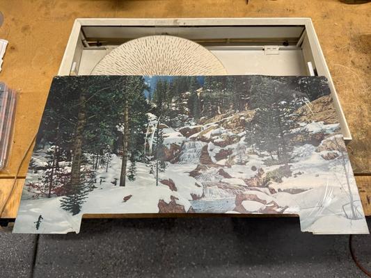Vintage 1970s Coors Light Up Motion Beer Sign Image
